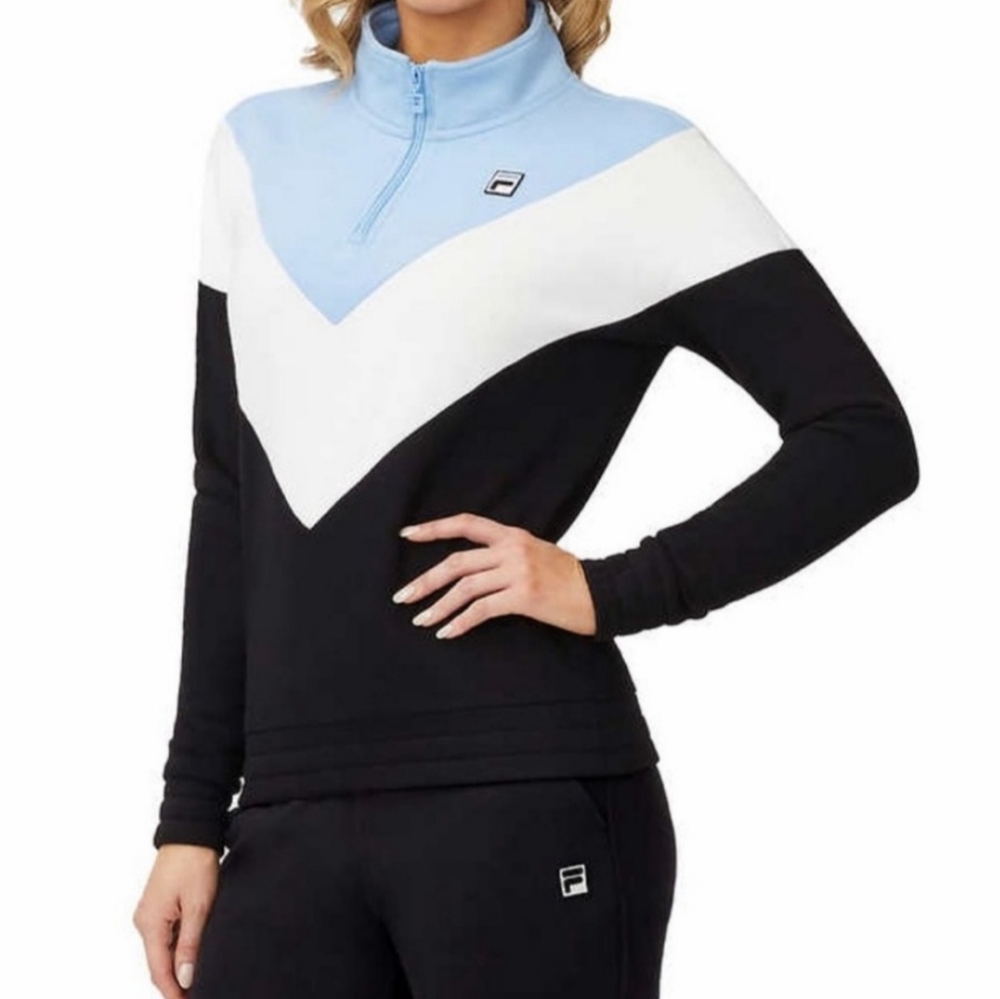 Women's Fila Half Zip Sweatshirt